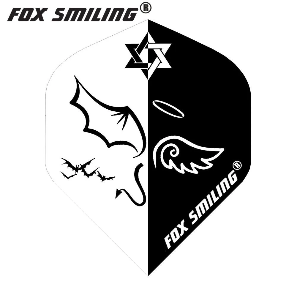 Фокс Smiling 30 шт. Дротика полеты Дартс из ПЭТ s профессиональные аксессуары для игры