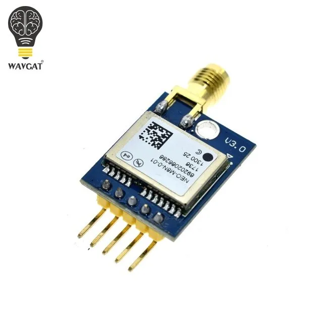 NEO 6M 7M двухсторонний GPS Мини модуль M8N Спутниковое позиционирование