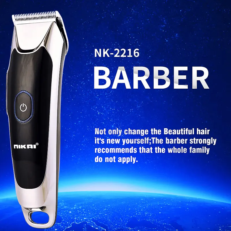 

Barber Hair Trimming Tools Razor Health Beauty Shaving Clippers Painless Trimmers Portable Fashion Stainless Steel Black
