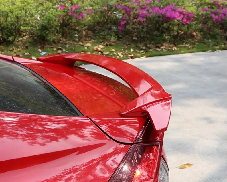 JINGHANG ABS заднего крыла багажника выступ Спойлеры Подходит для Honda Civic 4 Двери Седан
