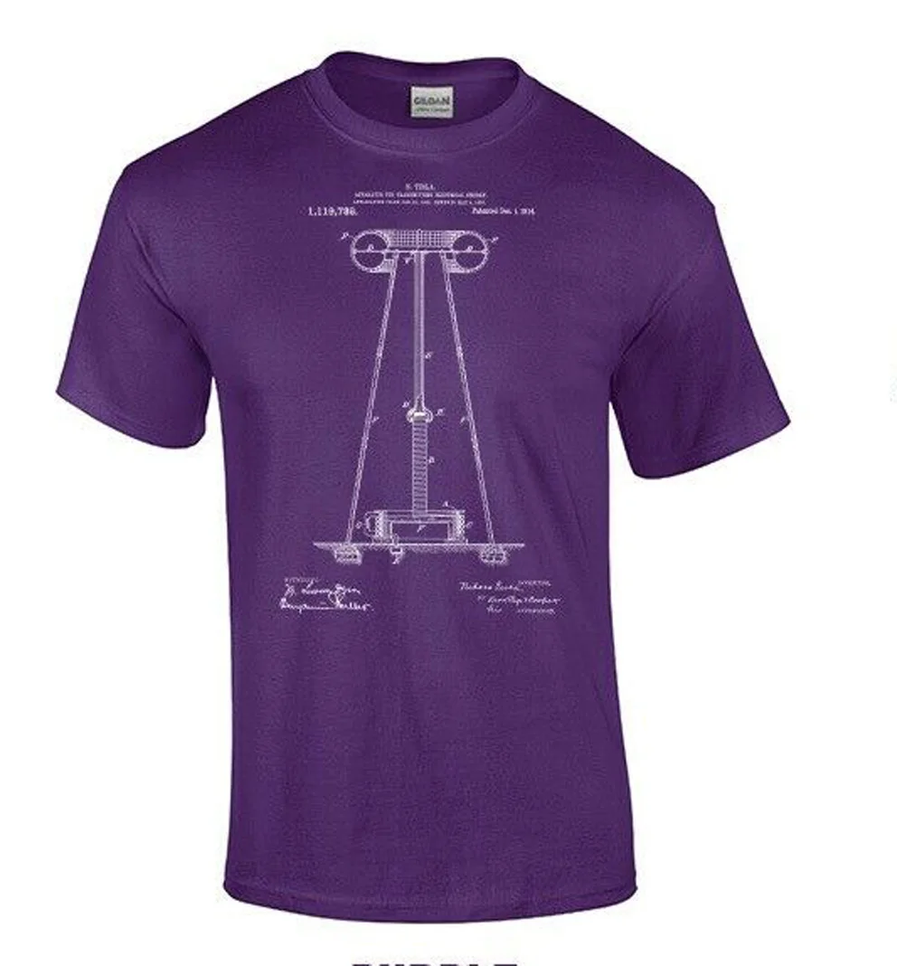 Nikola Tesla передатчик электричества рубашка электрика подарок летний Стиль Новинка Хип-рок мужские футболки