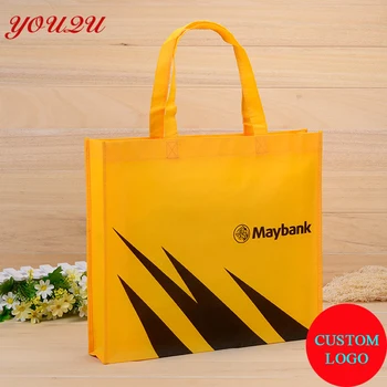 

eco friendly bag use for promotion logo printing shopping bag size 30*35*10 cm