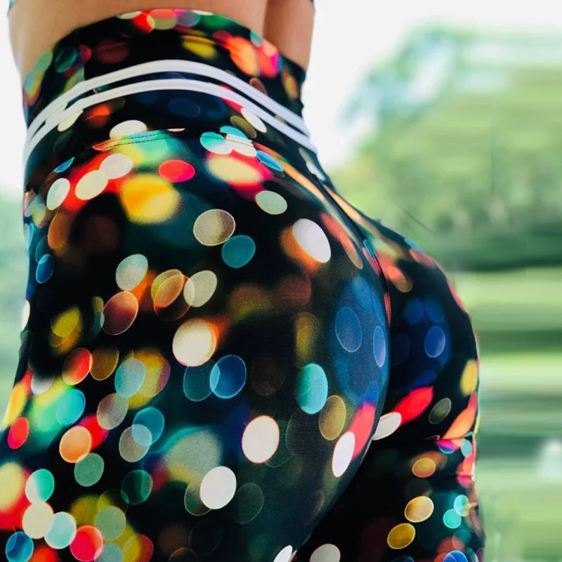 

New 2019 Print Flower Leggings Leggins Plus Size Legins Guitar Plaid Thin Nine Pants Fashion Women Clothing Aptitud Trousers