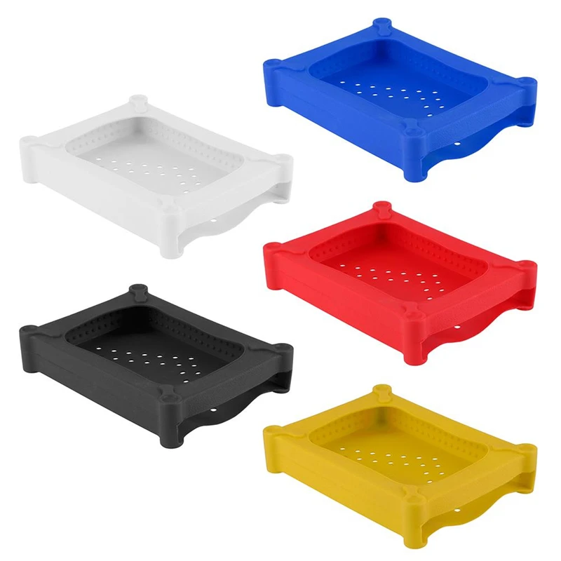 

3.5 inch IDE SATA HDD Hard Disk Drive Storage Box Soft Silicone Protective Case Cover for Solid State Hard Disk SSD