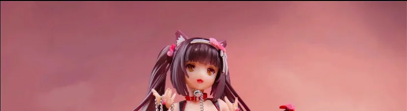 Аниме 24 см NEKOPARA Экстра VA Chocolat и родное кресло ПВХ фигурка Коллекционная модель