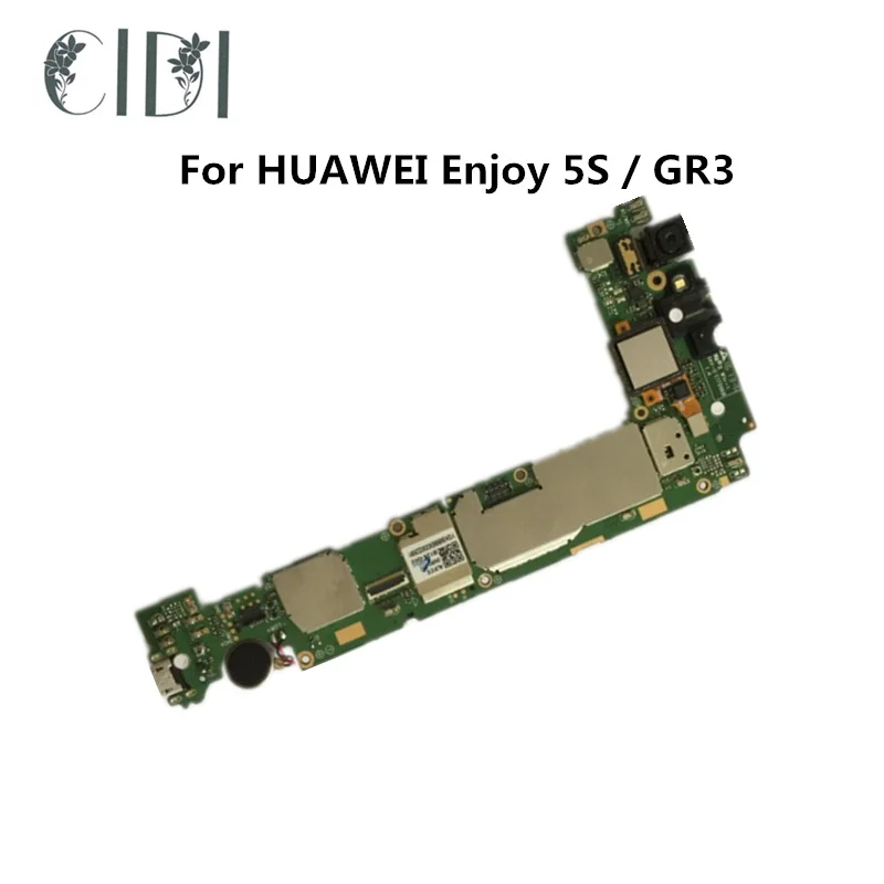 CIDI полностью рабочий б/у разблокированный для HUAWEI Enjoy 5S/GR3 материнская плата логика материнская плата пластина