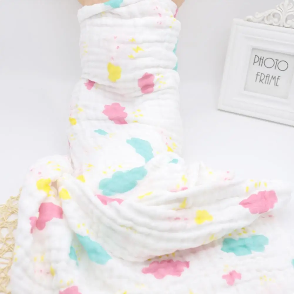 Kidlove Детские 6 слойное Марлевое банное полотенце детское стеганое одеяло 75x140 см