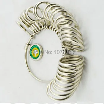 

Wholesale High Quality Cheap Ring Measuring Tool Ring Sizer Ring Gauge 20pc/lot