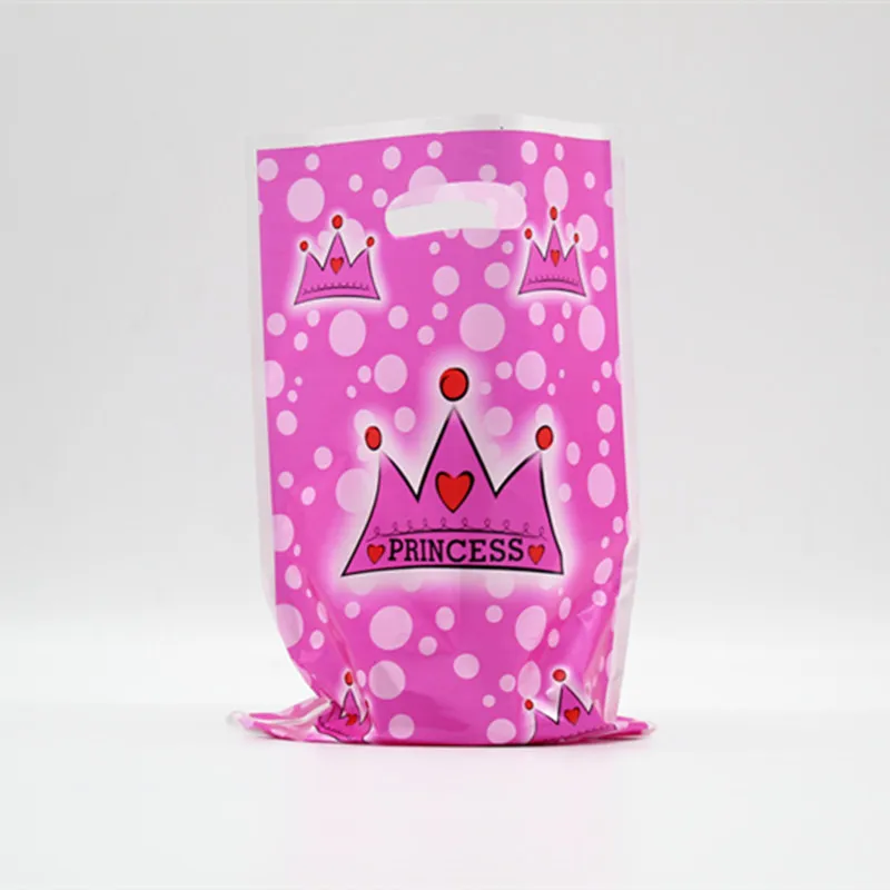Девушка тема набор столовых приборов Корона розовый Пол секретная тема одноразовая посуда вечерние игрушки украшение платье День рождения - Цвет: Gift Bag 6pcs