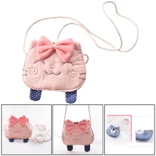 Милая кошка для девочек Детская сумочка для девочек Детская сумка через плечо монетница Рождественский подарок Bolsa Feminina Carteras