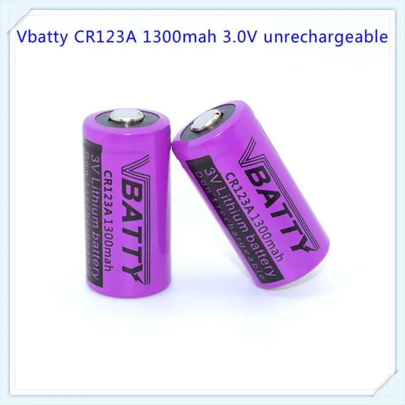 Для фонарика/батареи камеры Бесплатная доставка Vbatty 1300mAh 3 0 V неперезаряжаемая