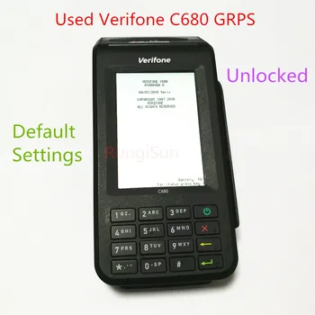

Used Verifone C680 GPRS hand-hold portable POS Terminals