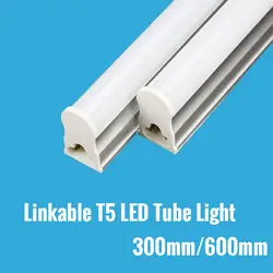 Интегрированный T5 LED Light Tube linkable T5 светодиодные трубки бар лампы 220 В led флуоресцентные трубки T5 настенные светильники для кухни