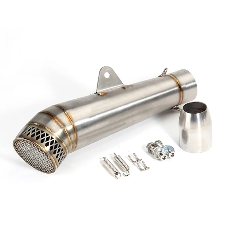 51mm font b Motorcycle b font font b Exhaust b font Pipe Motocross Scooter Muffler Case