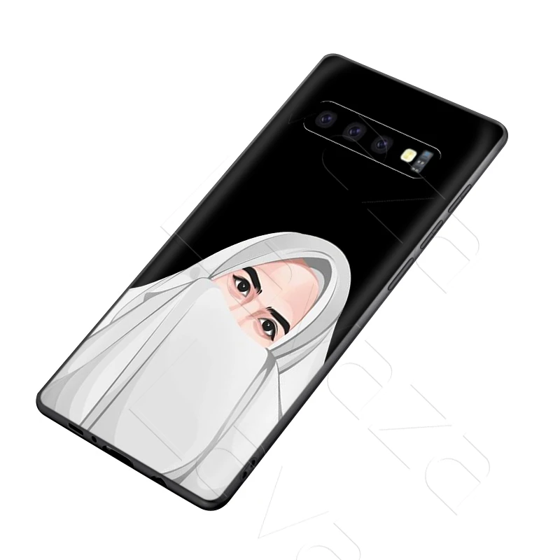 Lavaza исламский мусульманский Hijabi девочек художественный чехол для Samsung Galaxy S6 S7 край J6 S8 S9 S10 плюс A3 A5 A6 A7 A8 A9 Note 8, 9