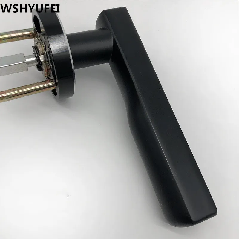  Fingerprint handle lock smart semiconductor fingerprint lock electronic biometric fingerprint door  - 33014682943