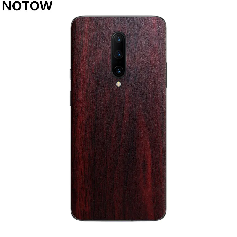 

NOTOW Luxury Wood Skin Phone Sticker protective film Back Body Decal Wrap Protective for oneplus 7pro/7/6/6T