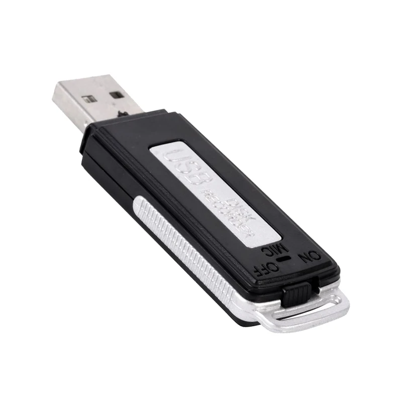 2 в 1 Мини 8 Гб USB флеш накопитель диск цифровой Аудио Диктофон мини Запись 70 часов
