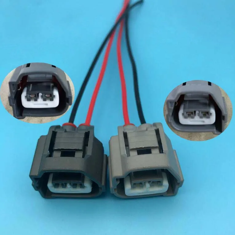 

Free shipping 2 Pin/Way Ignition Coil Plug High Pressure Bag Connector Socket Housing With Pigtail For Hyundai Kia Accent
