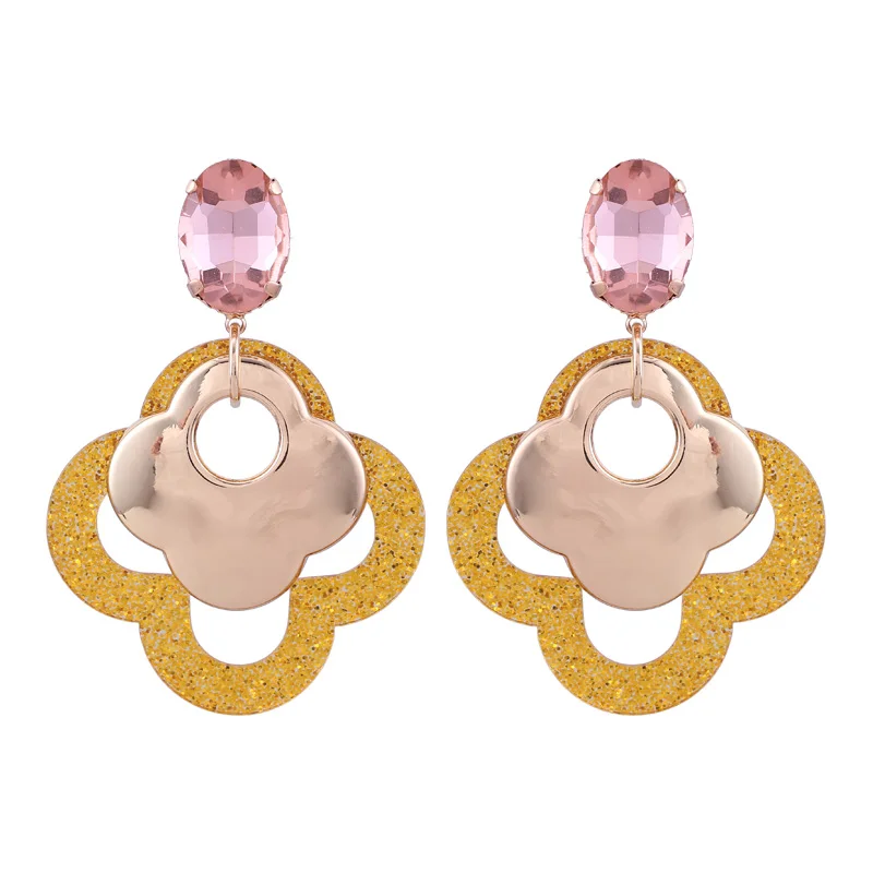 Drop earrings for woman bohemian oorbellen (4)