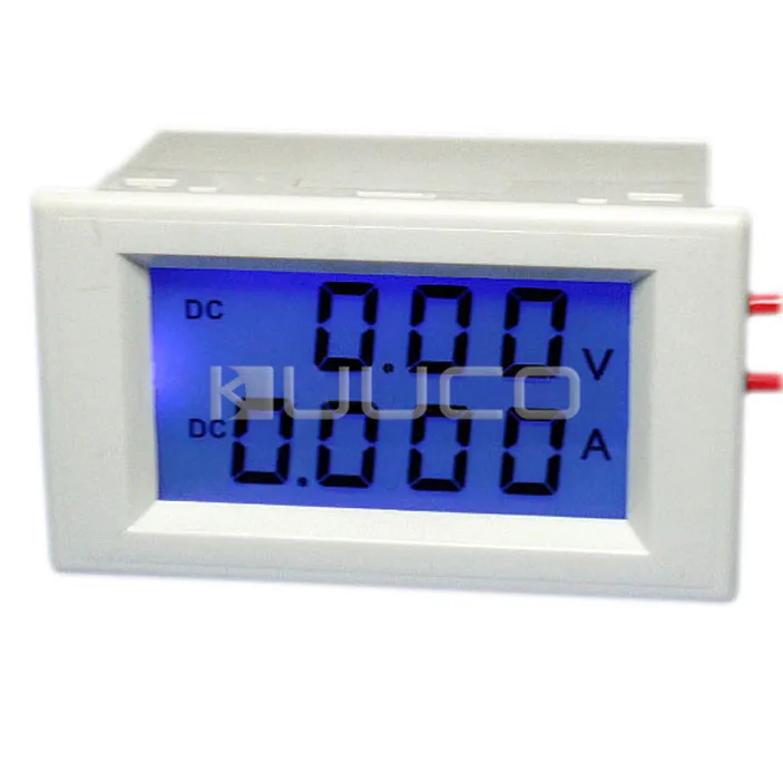 Digital Voltmeters Ammeter DC 020V/2A Volt Ampere Meter LCD Dual