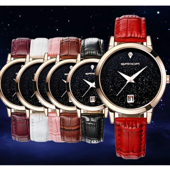 

Waterproof Watches Ladies Watch Quartz Watches Women Dress Women Star Dial