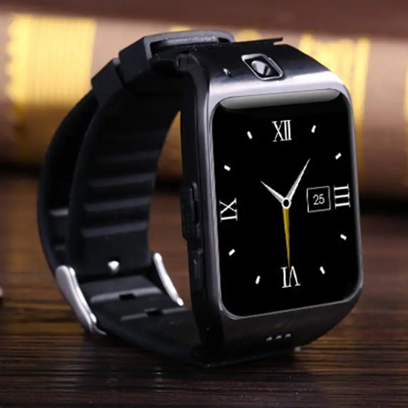 Новое поступление, мужские и женские Смарт-часы с поддержкой sim-карты, NFC часы, Bluetooth часы, Android часы для IOS Android, умные часы - Цвет: Black