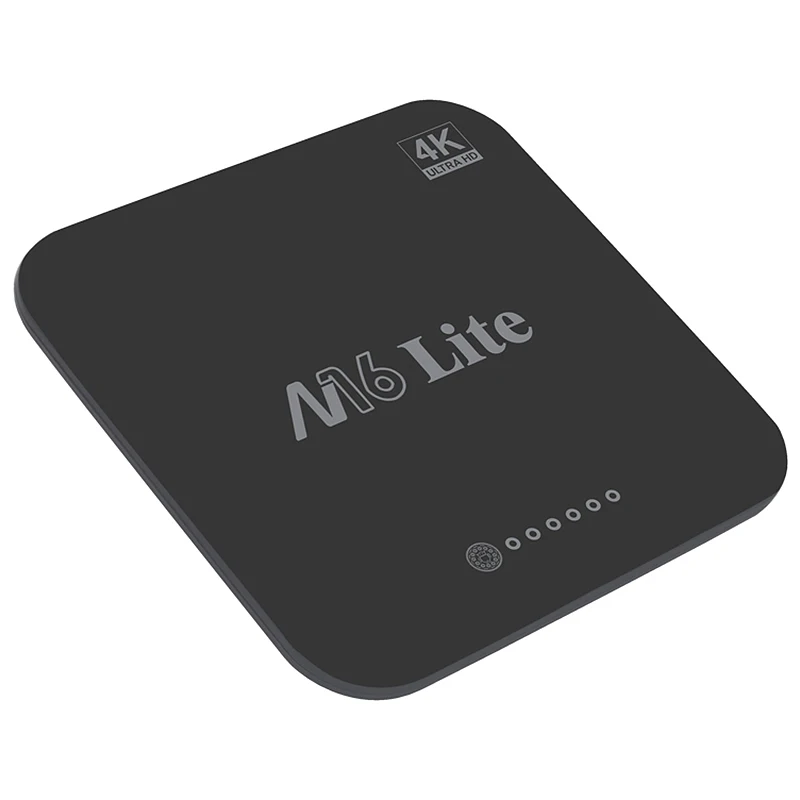 M16 Lite Android Smart Tv Box Ddr3 Emmc Rom телеприставка 4K 3D H.265 Wifi медиаплеер ТВ приемник с европейской вилкой