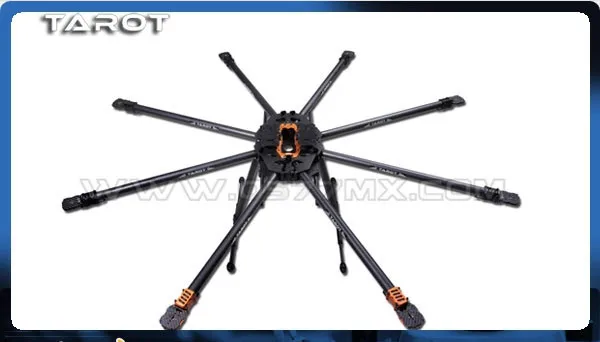 Таро T18 FPV складной Octacopter TL18T00 с фокусным расстоянием 25 мм Подседельный штырь из углеродного волокна Бла(беспилотный летательный аппарат Мультикоптер рама 8-винтового коптера 1270 мм 11 кг с видом от первого лица многомоторный двигатель