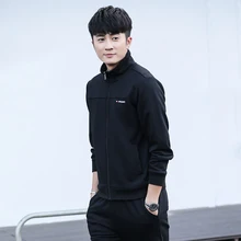 Весна Осень Новое поступление мужские спортивные костюмы повседневные толстовки с капюшоном мужские модные однотонные Серые Синие черные спортивные костюмы Masculino