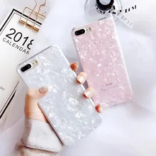

Candy Color Back Cover TPU Bling Glitter Shell Shining Pink White Pearl Soft Cute Phone Case for iPhone6 6S 7 7S 8 X Xs Xr plus