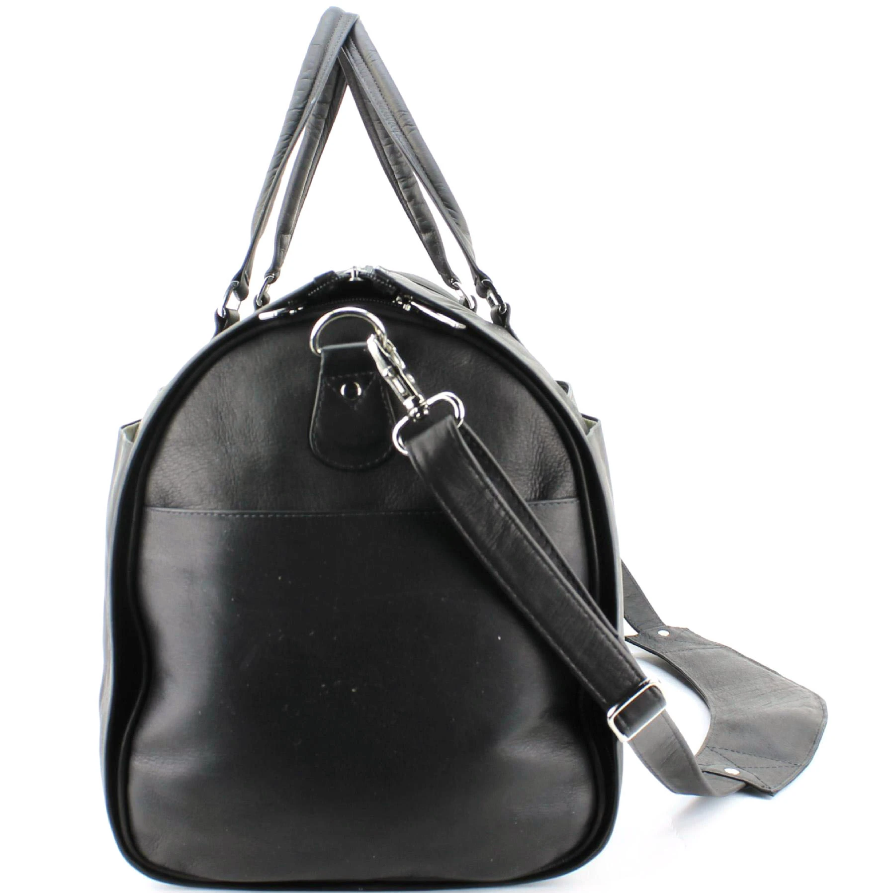 Large Leather Duffel Bag (3)