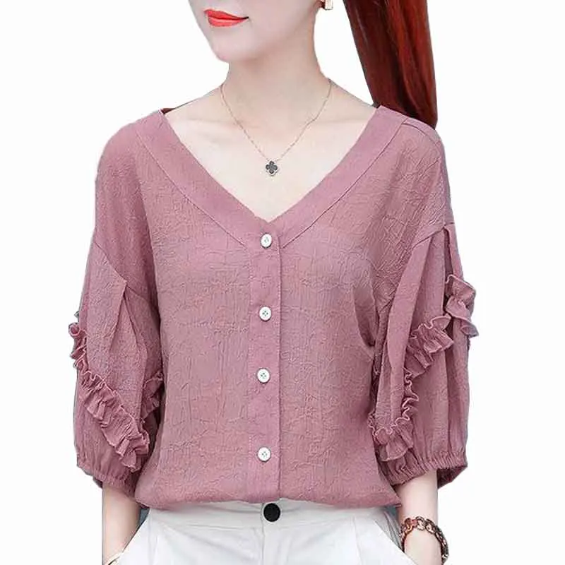 Women Summer Blouses shirt Women Tops 2019 New Fashion Women Blouses summer Blouses