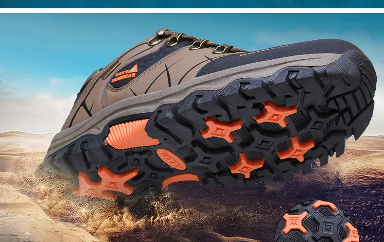 Треккинговые ботинки для мужчин; zapatillas hombre; водонепроницаемые; senderismo zapatos; кожаные; sepatu gunung; Трекинговые кроссовки