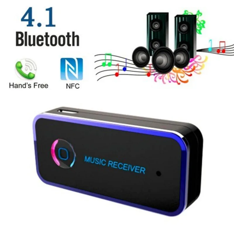 New Universal Wireless Car Bluetooth Aux font b Audio b font Receiver Adapter Bluetooth 4 1