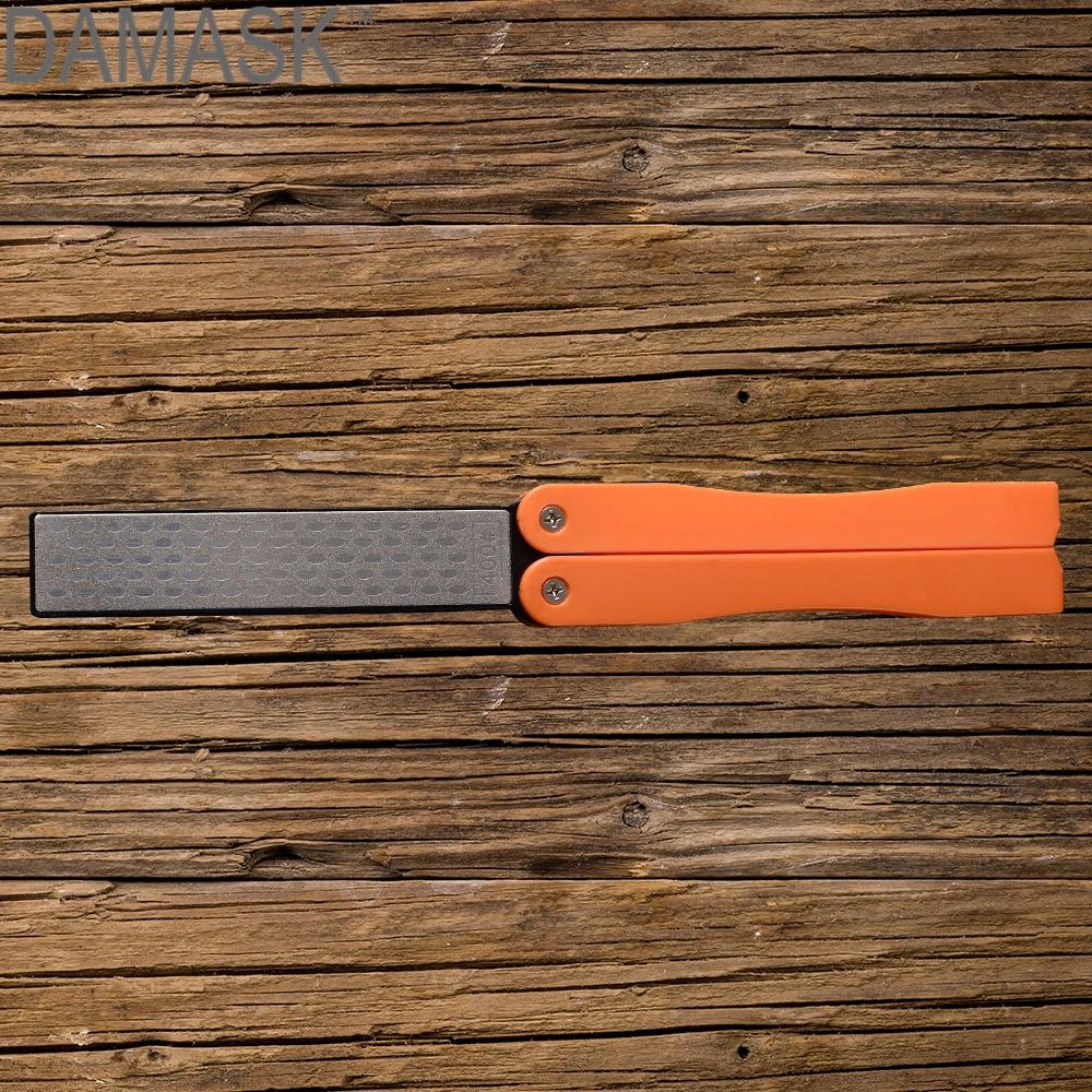 

Damask Brand Newly Sharpener Ergonomic Handle Multi-function Sharpening Stick For Outdoor & Kitchen Knife EDC Practical Tool