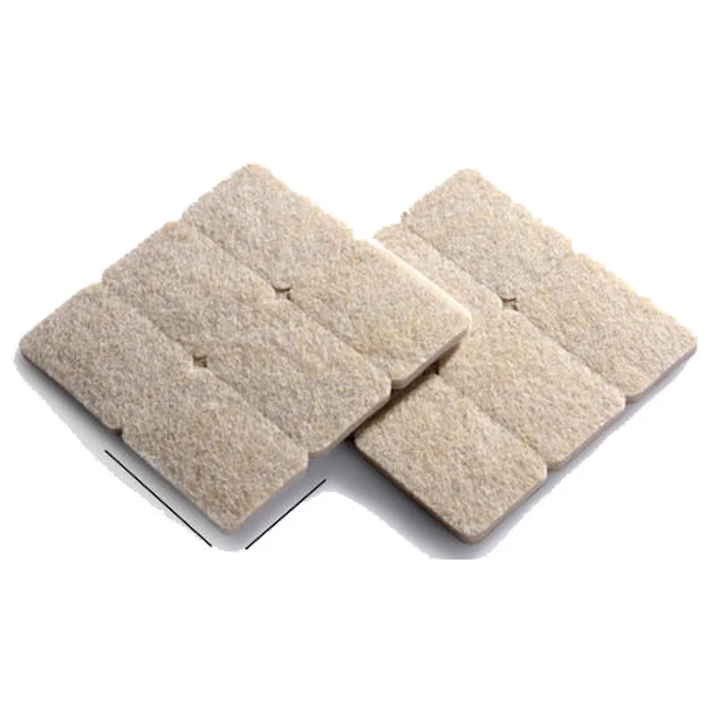 12 pieces 28 x 42mm cushion Felt Pads for Table Chair Sofa Leg Legs