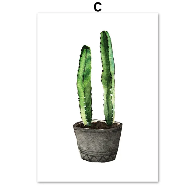 Watercolor-Cactus-Potted-Posters-And-Prints-Wall-Art-Canvas-Painting-Nordic-Poster-Wall-Pictures-For-Living.jpg_640x640 (2)