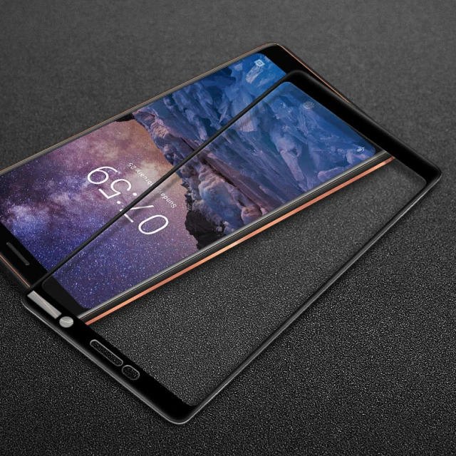 Для Nokia 7 Plus стекло IMAK 9h твердость полное покрытие Flim Для Nokia 7 Plus защита экрана Nokia7 Plus закаленное стекло