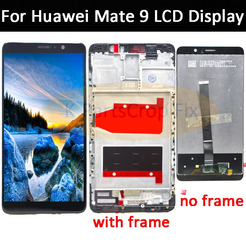 

For HUAWEI Mate 9 LCD Display Touch Screen Digitizer For Huawei Mate 9 LCD With Frame Mate9 MHA-L09 MHA-L29 Screen Replacement