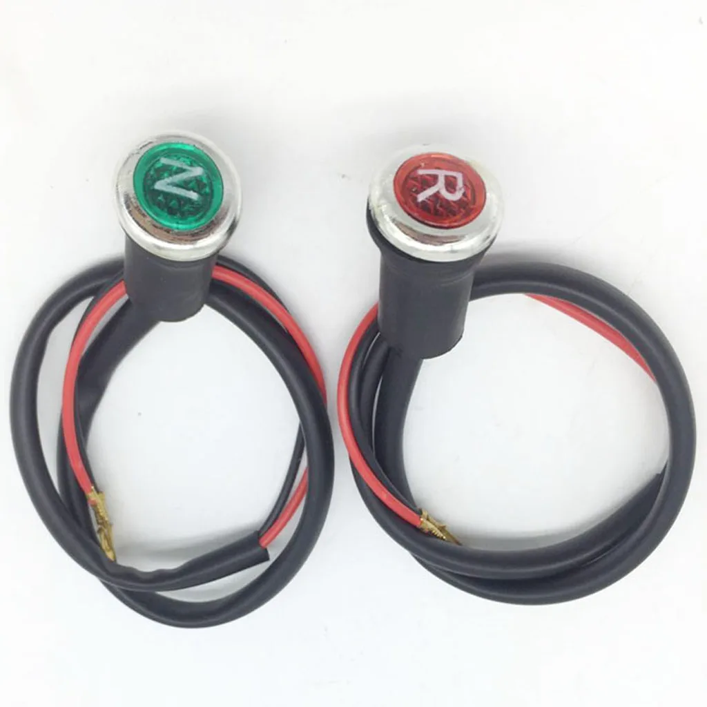 46cm Neutral Reverse Light Gear N/R Indicator DC 12V Plastic For 50 110 125 150 200 250cc ATV For Chinese ATV 4 Wheeler Quad