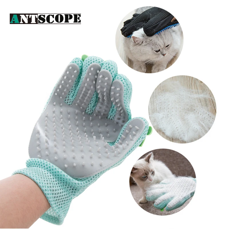 Silicone Pet Gloves New Massage Efficient Cleaning Pet Gloves Beauty