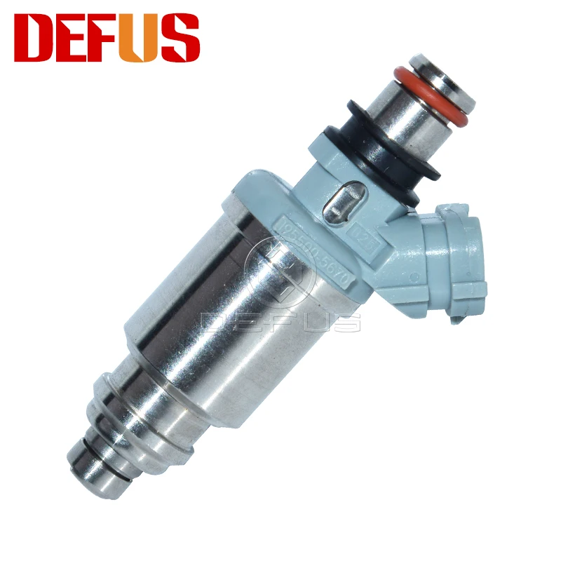 DEFUS 6X топливная форсунка сопло OE 195500-5670 Bico MD308861 2 колышка для Mitsubishi Pajero V20 3,0 л Montero 3.0L 1995-1996 бензин