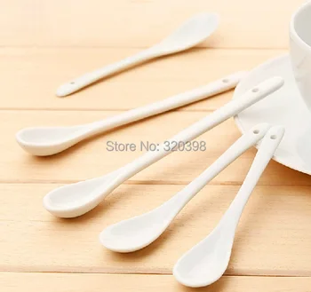 

120pcs Coffee Spoon Porcelain Dessert Spoon Tea Spoon 16cm Length