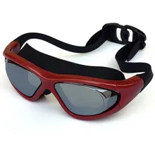 Hot men glasses women plating swimming goggles Plain water glasses anti-fog UV protection big frame sport swimming eyeglasses