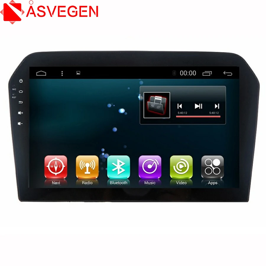 Asvegen 10 2 дюймов Android 7 1 четырехъядерный Автомобильный GPS навигатор для Volkswagen