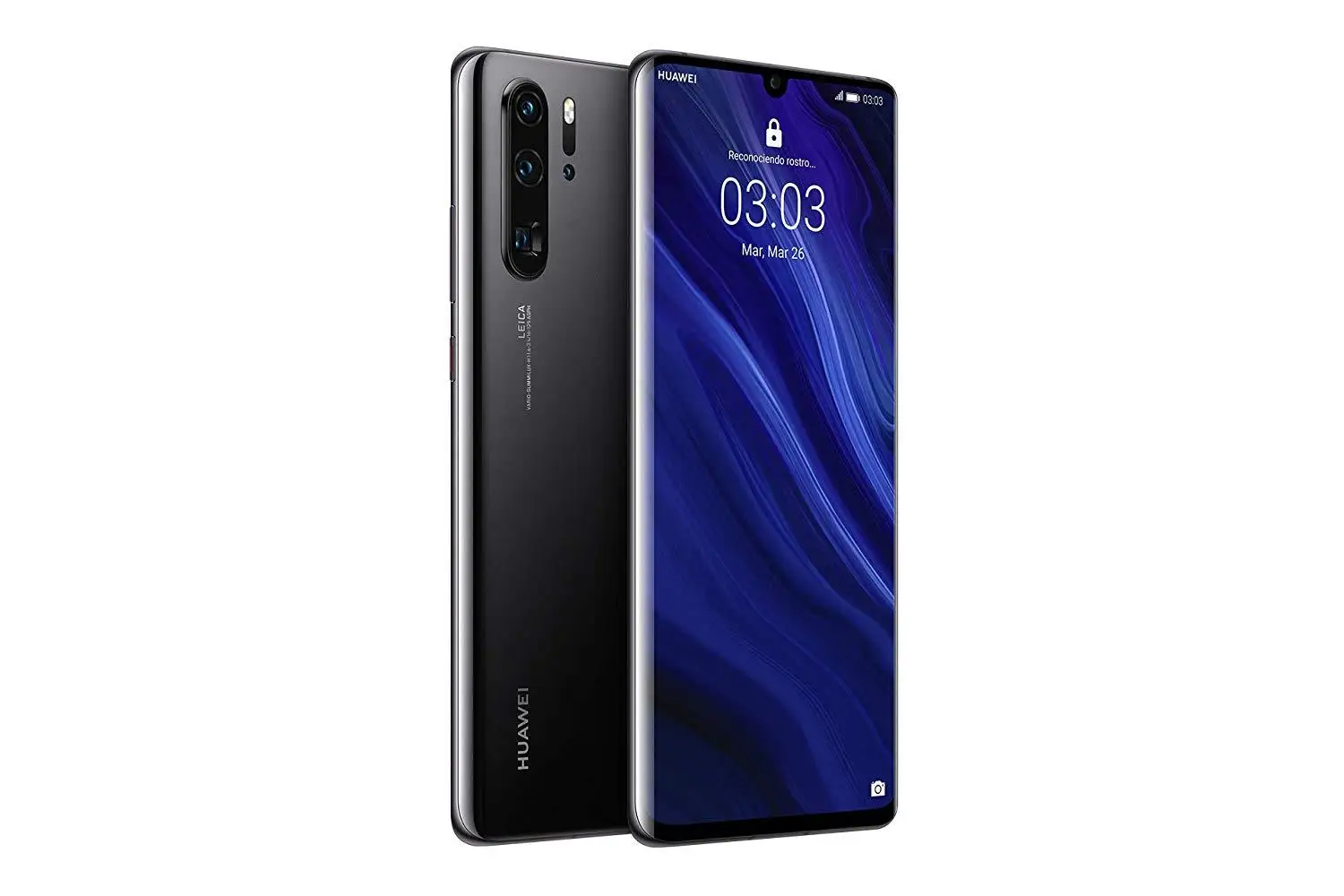 Huawei P30 Pro, черный Цвет (черный), Dual SIM, 12 8 GB Memoria внутренний, 8 GB Оперативная память, Экран 6,47 ", Kirin 980 Octa