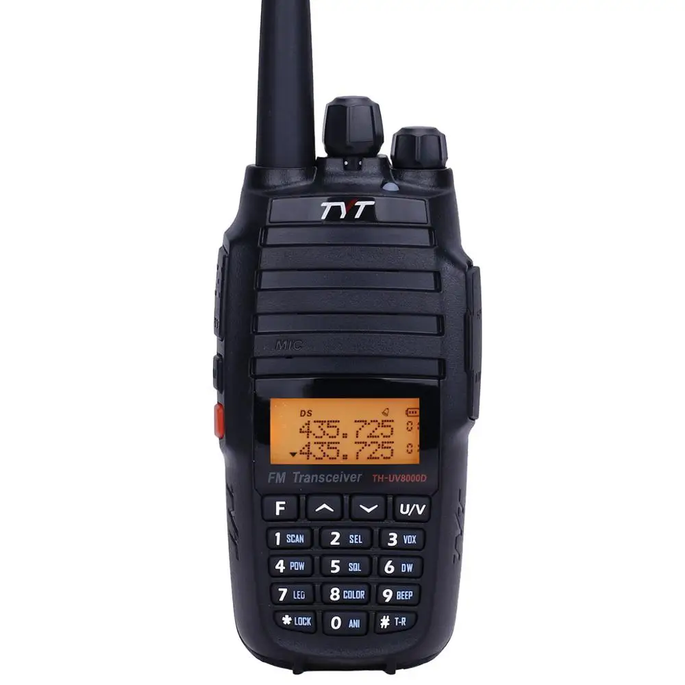 TYT TH-UV8000D Walkie Talkie 10 Вт Высокая мощность кросс-диапазон Ретранслятор th8000d Любительское радио 10 км 136-174/400-520 МГц 2 способ радио - Цвет: standard pacakge