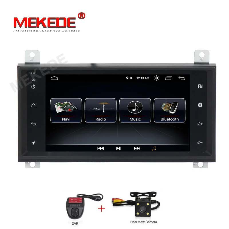 MEKEDE Android 8,1 Автомобильный DVD плеер для JEEP Grand Cherokee 2011 2012 2013 1 Din автомобильный радио мультимедиа gps навигации стерео аудио - Цвет: CAR DVD CAMERA DVR