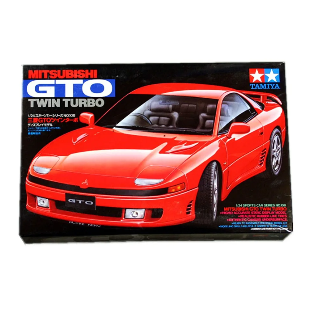 

OHS Tamiya 24108 1/24 GTO Twin Turbo Scale Assembly Car Model Building Kits G